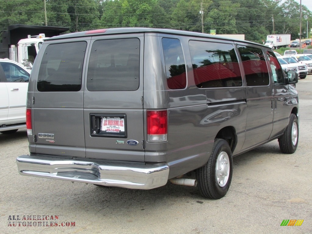 2009 E Series Van E350 Super Duty XLT Extended Passenger - Sterling Grey Metallic / Medium Flint photo #7