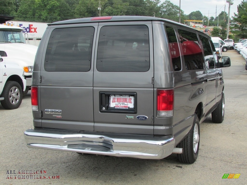 2009 E Series Van E350 Super Duty XLT Extended Passenger - Sterling Grey Metallic / Medium Flint photo #8