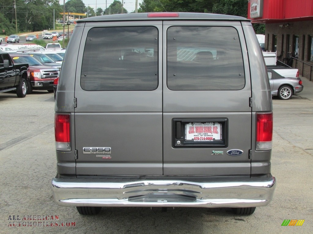 2009 E Series Van E350 Super Duty XLT Extended Passenger - Sterling Grey Metallic / Medium Flint photo #9