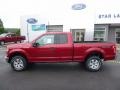 Ford F150 XLT SuperCab 4x4 Ruby Red photo #9