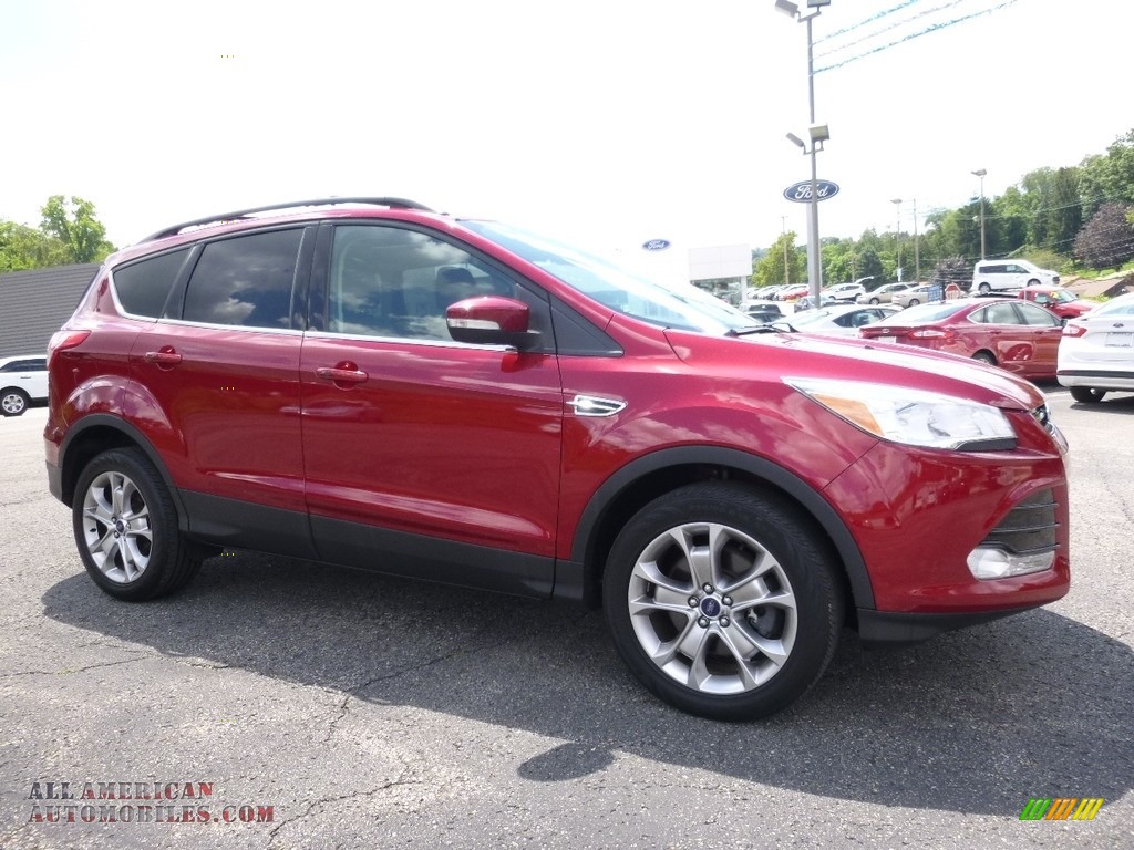 Ruby Red Metallic / Charcoal Black Ford Escape SEL 2.0L EcoBoost 4WD