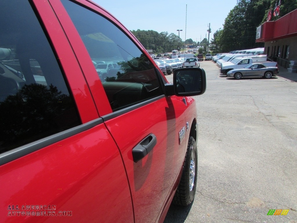 2012 Ram 2500 HD ST Crew Cab 4x4 - Bright Red / Dark Slate/Medium Graystone photo #31