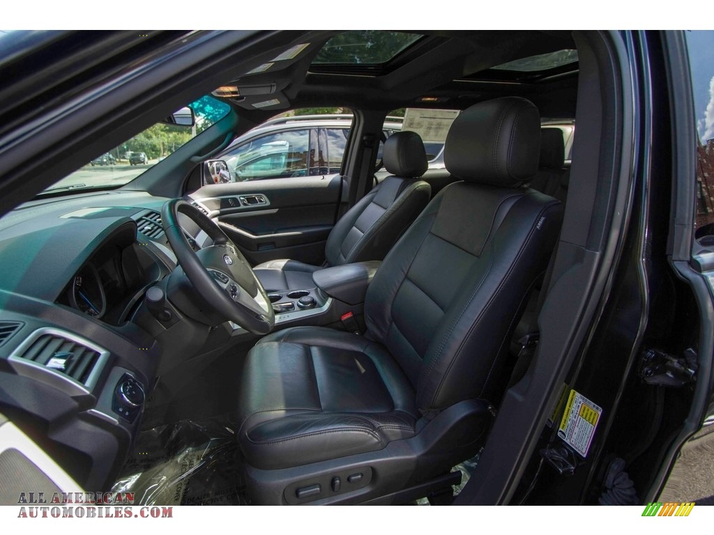 2014 Explorer XLT 4WD - Tuxedo Black / Charcoal Black photo #13