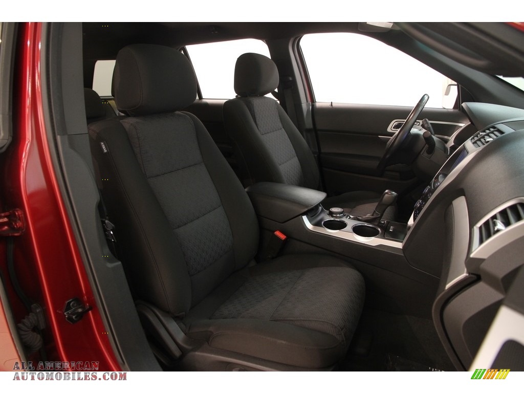2013 Explorer XLT 4WD - Ruby Red Metallic / Charcoal Black photo #12