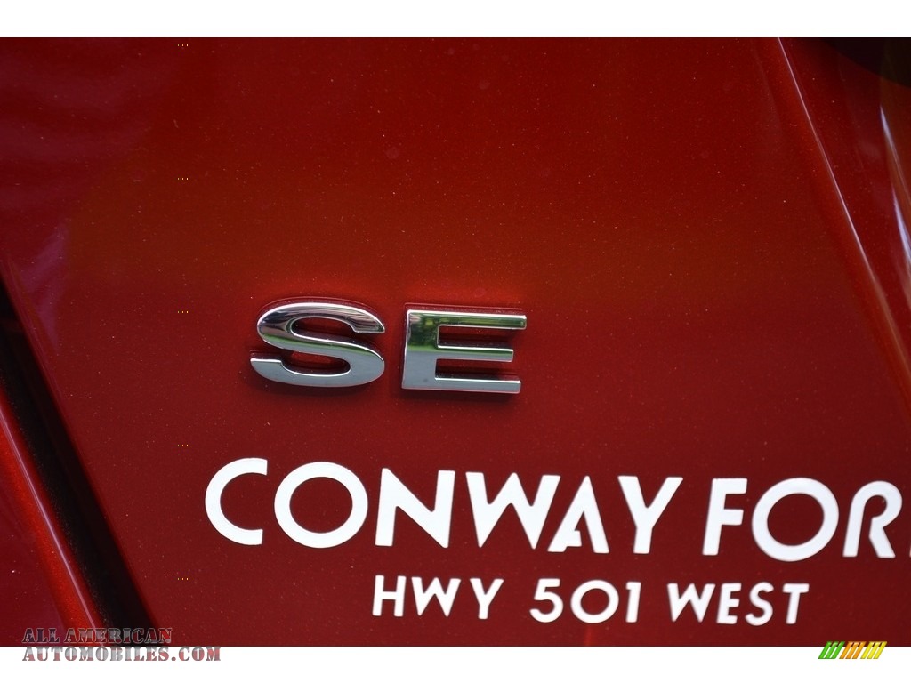 2016 Fiesta SE Hatchback - Ruby Red Metallic / Medium Light Stone photo #6