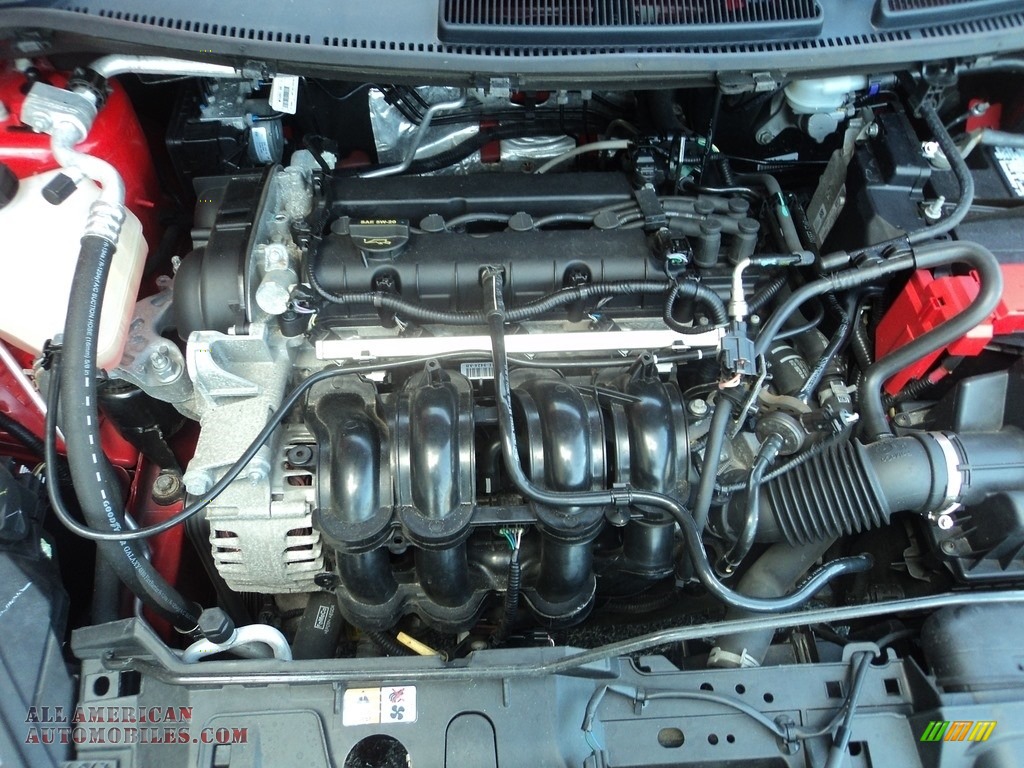 2014 Fiesta SE Hatchback - Race Red / Charcoal Black photo #27