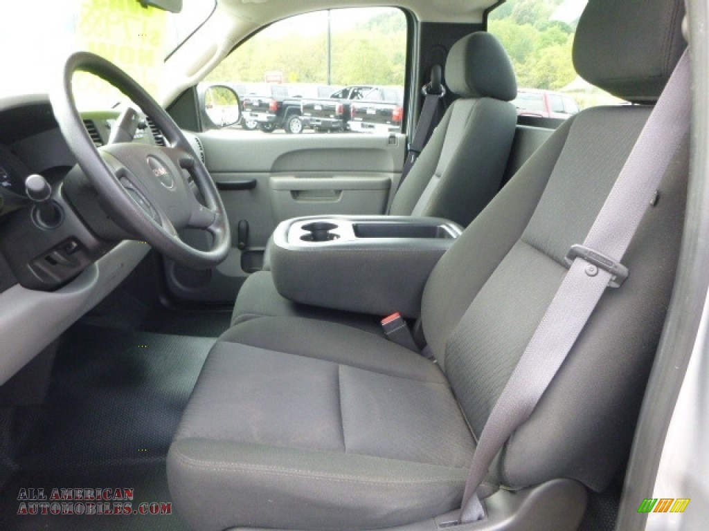2012 Sierra 1500 Regular Cab - Quicksilver Metallic / Dark Titanium photo #17