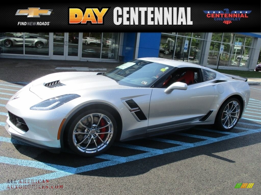 2017 Chevrolet Corvette Grand Sport Coupe in Blade Silver Metallic