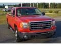 GMC Sierra 1500 SLE Extended Cab Fire Red photo #1