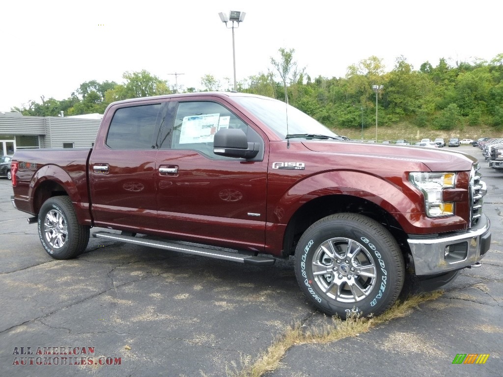 Bronze Fire / Medium Earth Gray Ford F150 Limited SuperCrew 4x4
