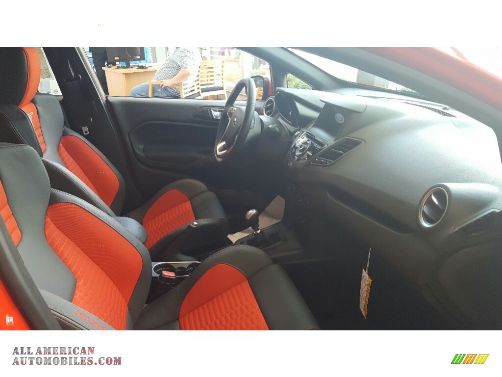 2016 Fiesta ST Hatchback - Molten Orange Metallic Tri-coat / ST Recaro Molten Orange photo #3