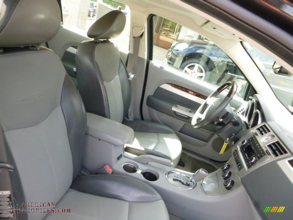 2007 Sebring Limited Sedan - Brilliant Black Crystal Pearl / Dark Slate Gray/Light Slate Gray photo #5