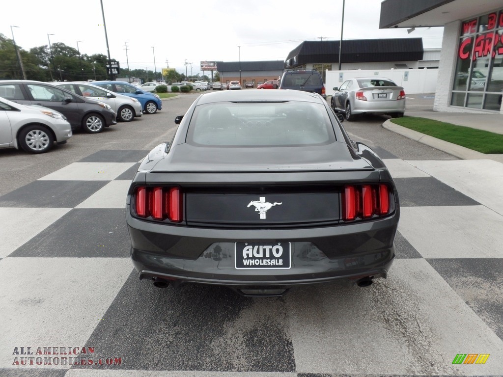 2016 Mustang V6 Coupe - Magnetic Metallic / Ebony photo #4