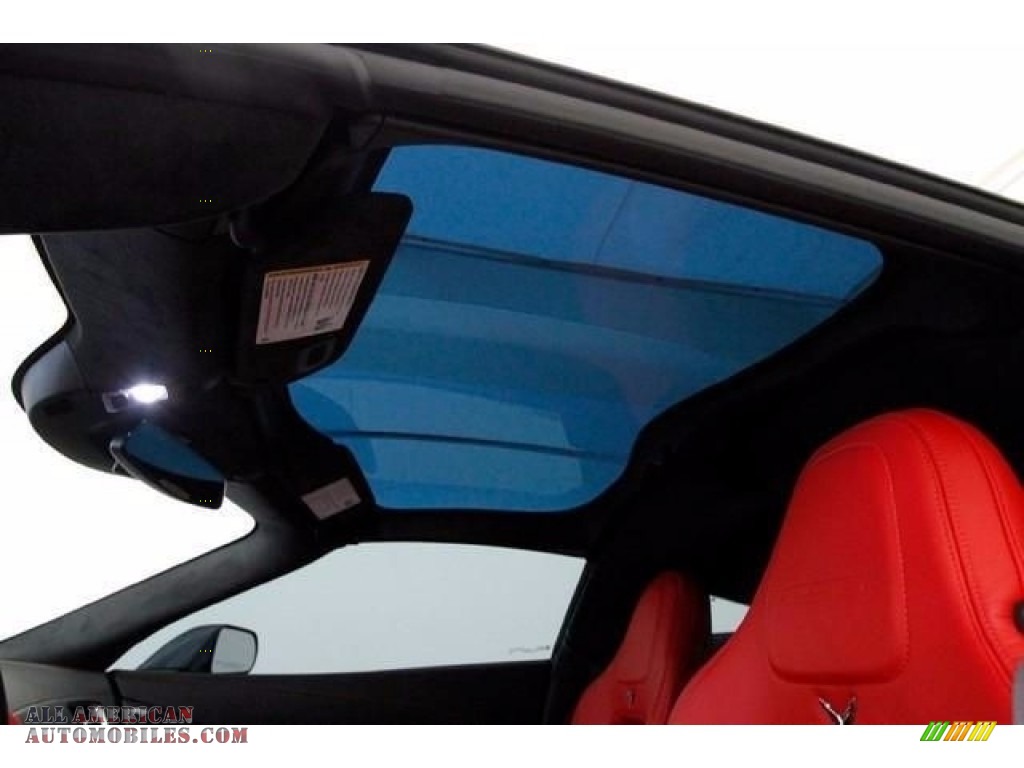 2015 Corvette Z06 Coupe - Black / Adrenaline Red photo #12