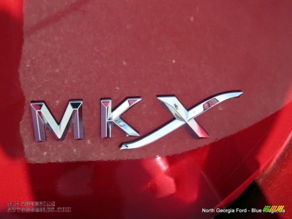 2014 MKX FWD - Ruby Red Metallic / Medium Light Stone photo #41