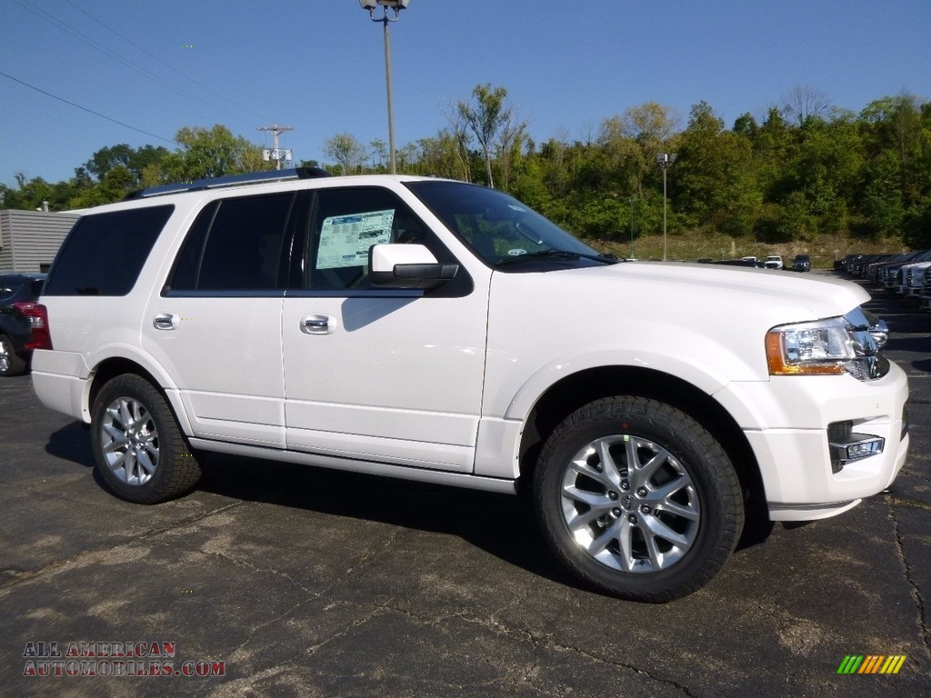 White Platinum / Ebony Ford Expedition Limited 4x4