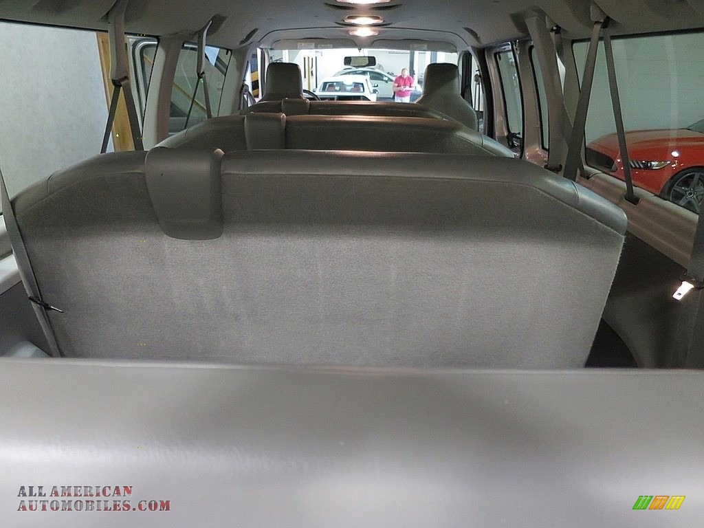 2013 E Series Van E350 XL Extended Passenger - Ingot Silver Metallic / Medium Flint photo #14
