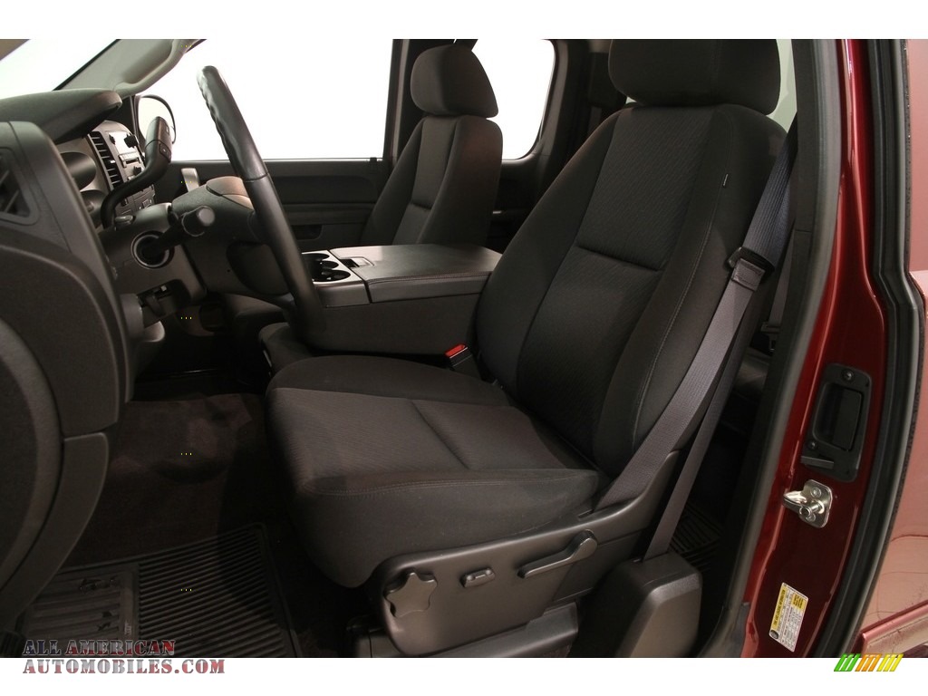 2013 Silverado 1500 LT Extended Cab 4x4 - Deep Ruby Metallic / Ebony photo #5