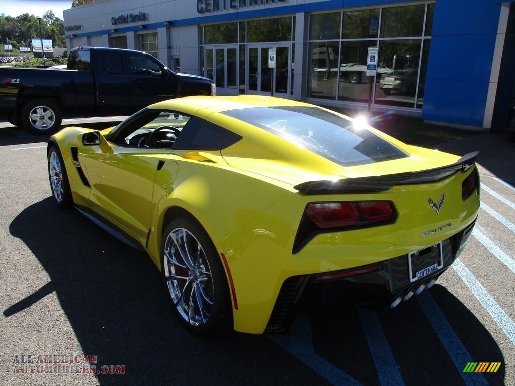 2017 Corvette Grand Sport Coupe - Corvette Racing Yellow Tintcoat / Jet Black photo #4