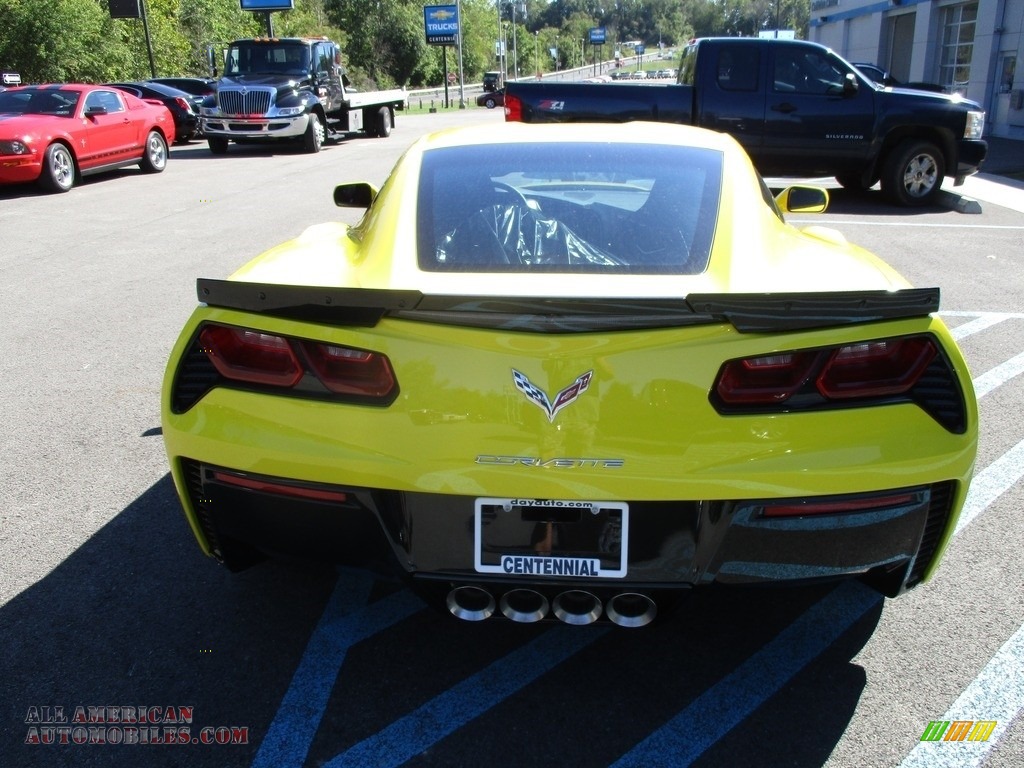 2017 Corvette Grand Sport Coupe - Corvette Racing Yellow Tintcoat / Jet Black photo #5