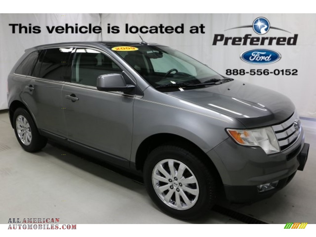 Sterling Grey Metallic / Charcoal Black Ford Edge Limited AWD