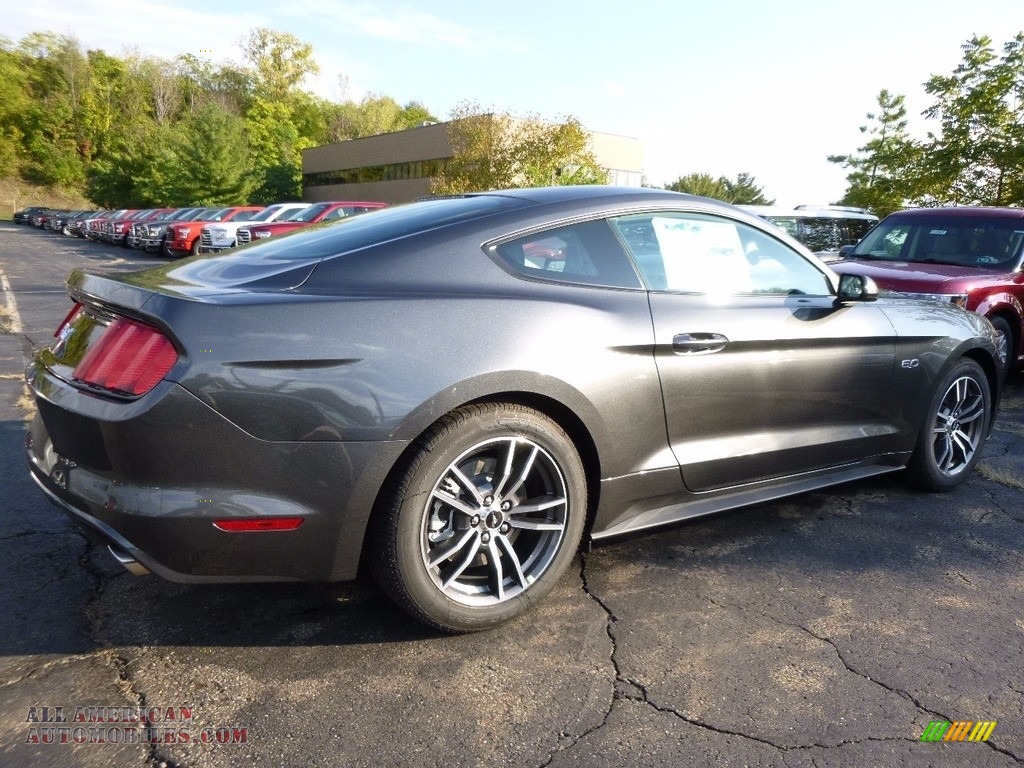 2017 Mustang GT Coupe - Magnetic / Ebony photo #2