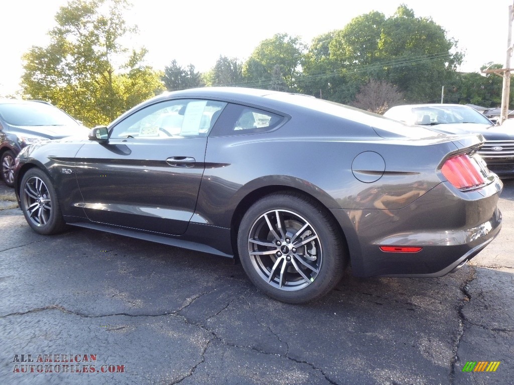 2017 Mustang GT Coupe - Magnetic / Ebony photo #3