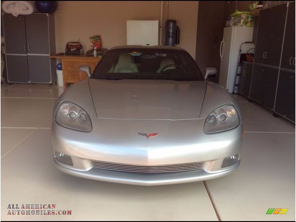 2005 Corvette Coupe - Machine Silver / Cashmere photo #3