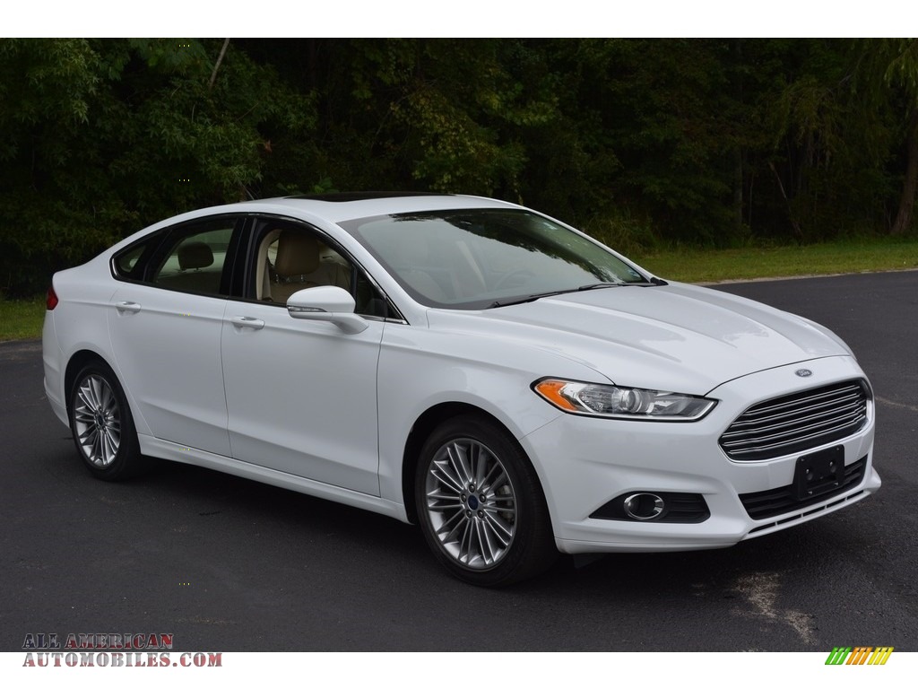 2013 Ford Fusion Se 1 6 Ecoboost In Oxford White Photo 2 317603 All American Automobiles