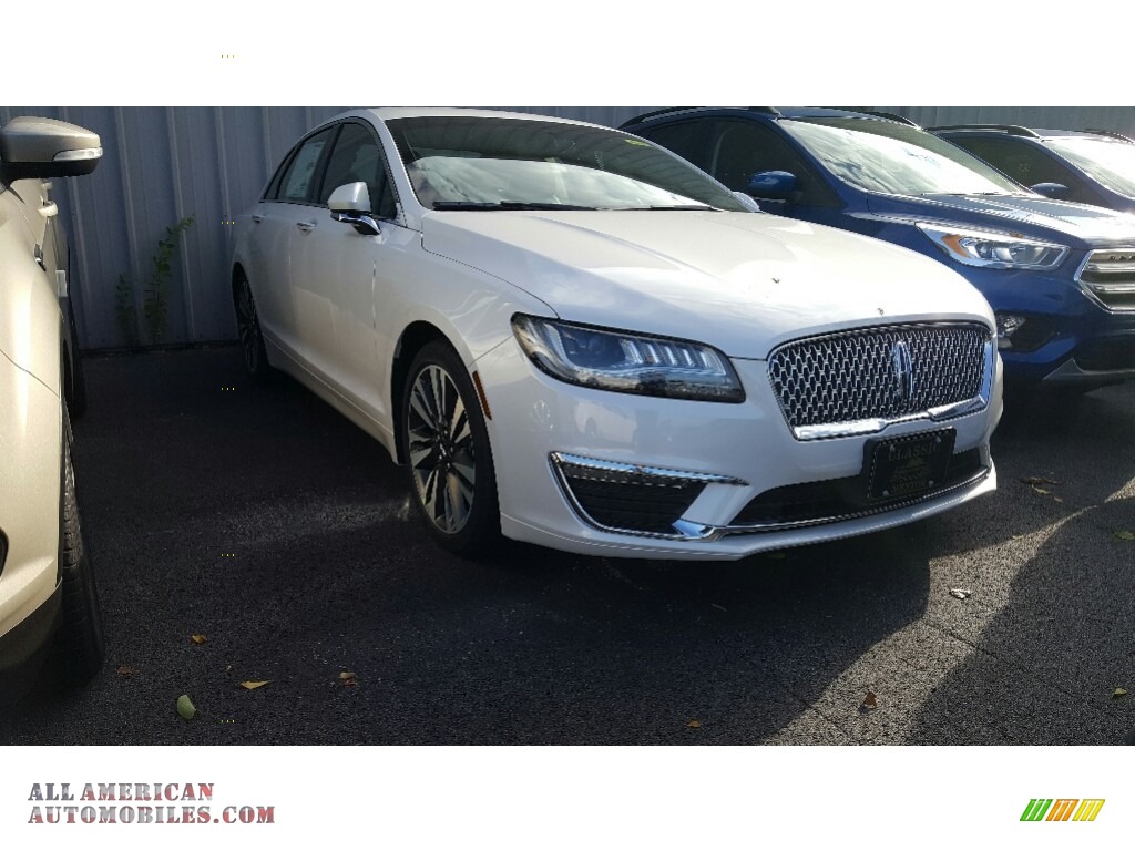 White Platinum / Ebony Lincoln MKZ Select AWD