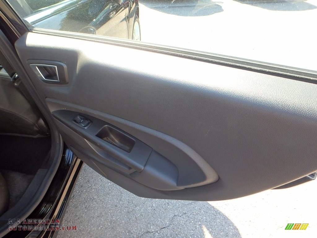 2016 Fiesta Titanium Hatchback - Shadow Black / Charcoal Black photo #15