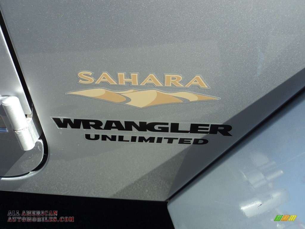 2008 Wrangler Unlimited Sahara 4x4 - Bright Silver Metallic / Dark Slate Gray/Med Slate Gray photo #6
