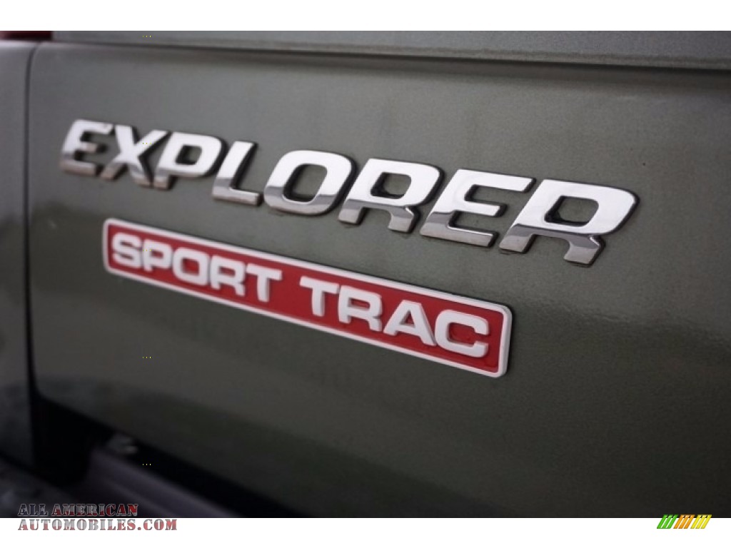 2002 Explorer Sport Trac 4x4 - Aspen Green Metallic / Medium Prairie Tan photo #71