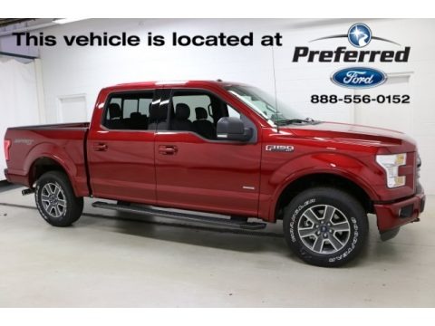 Ruby Red 2016 Ford F150 XLT SuperCrew 4x4