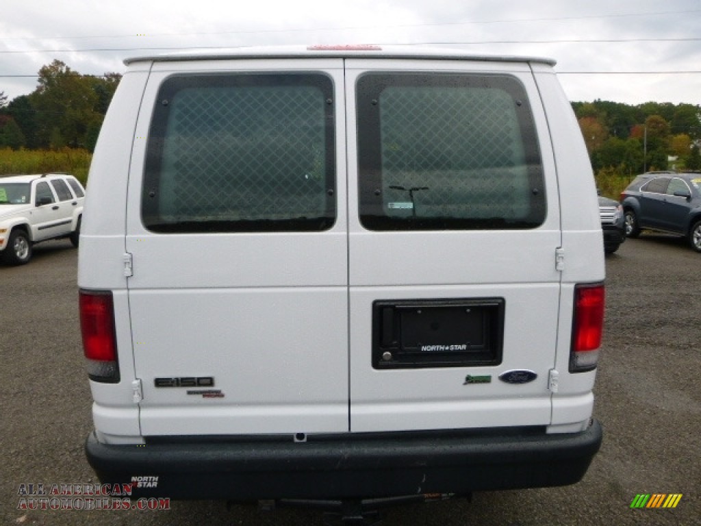 2014 E-Series Van E150 Cargo Van - Oxford White / Medium Flint photo #5