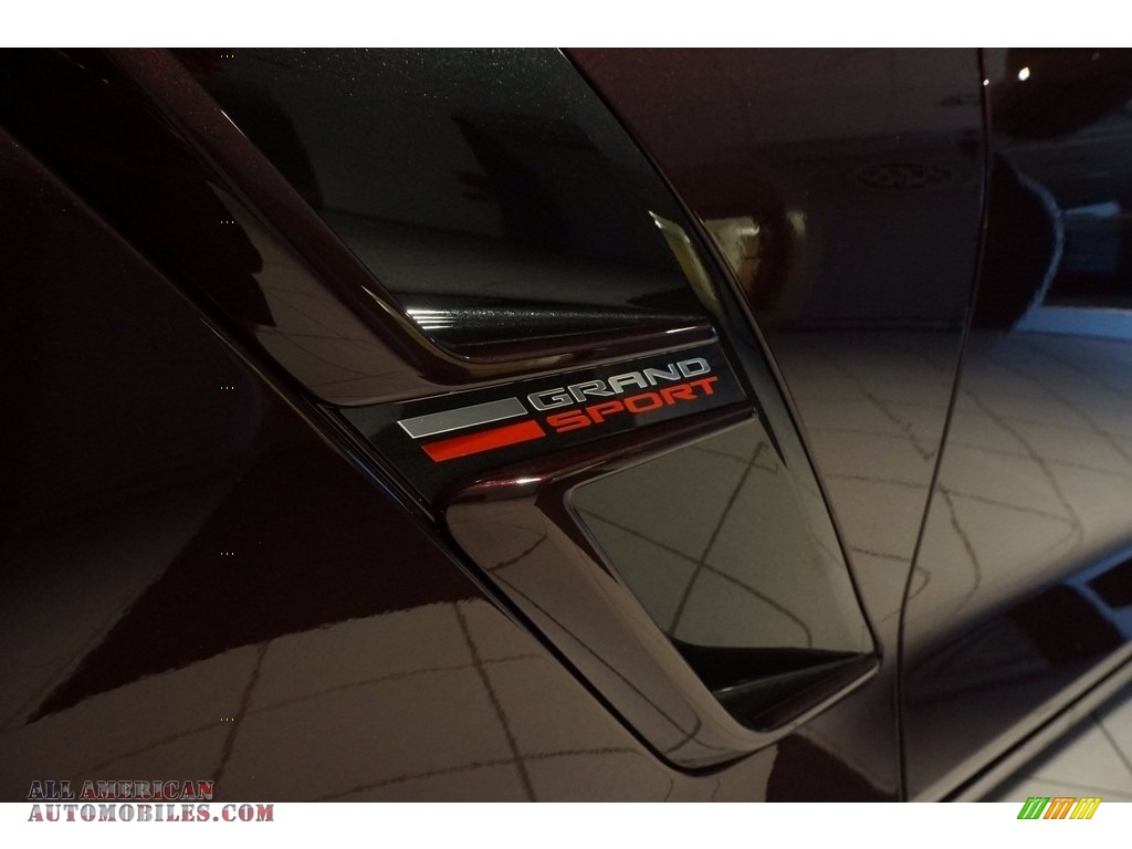 2017 Corvette Grand Sport Coupe - Black Rose Metallic / Kalahari photo #8