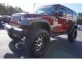 Jeep Wrangler Unlimited X 4x4 Red Rock Crystal Pearl photo #3
