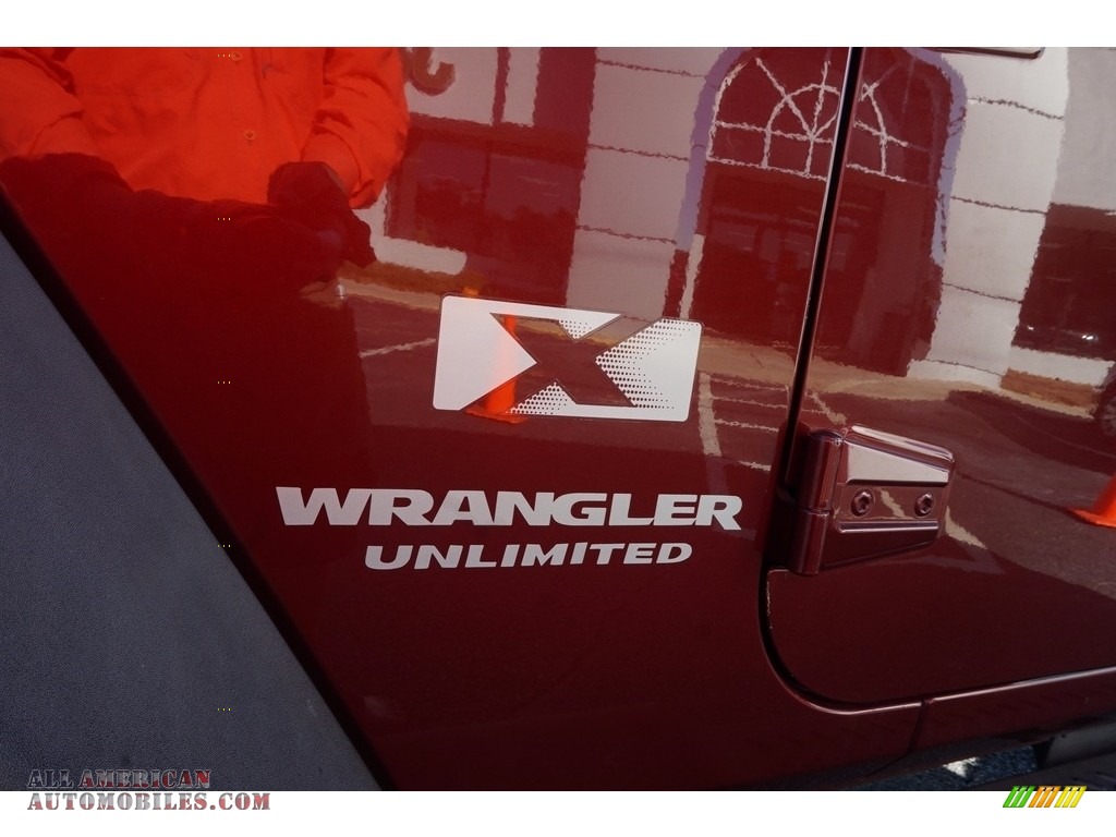 2007 Wrangler Unlimited X 4x4 - Red Rock Crystal Pearl / Dark Slate Gray/Medium Slate Gray photo #14