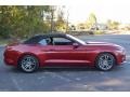 Ford Mustang EcoBoost Premium Convertible Ruby Red Metallic photo #2