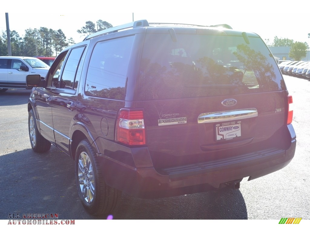 2011 Expedition Limited 4x4 - Royal Red Metallic / Stone photo #10