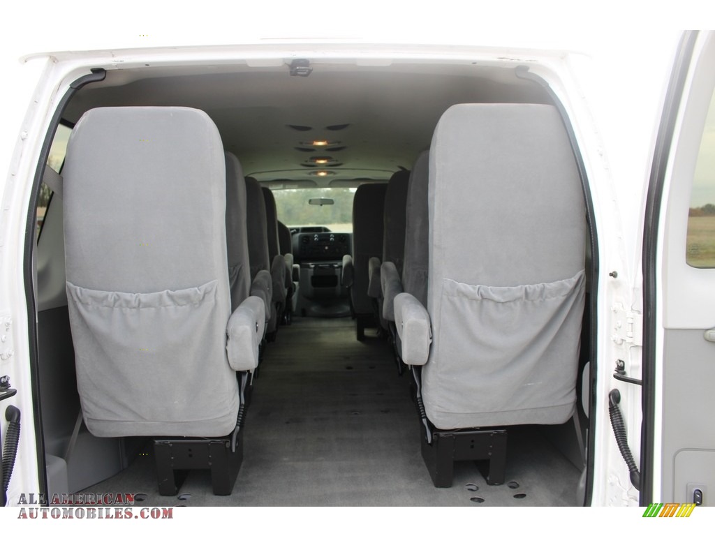 2013 E Series Van E350 XLT Extended Passenger - Oxford White / Medium Flint photo #24