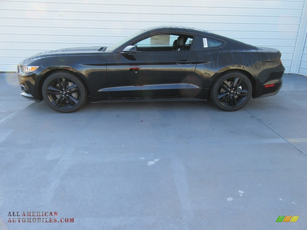 2017 Mustang Ecoboost Coupe - Shadow Black / Ebony photo #6