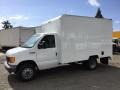 Ford E Series Cutaway E350 Commercial Moving Van Oxford White photo #7