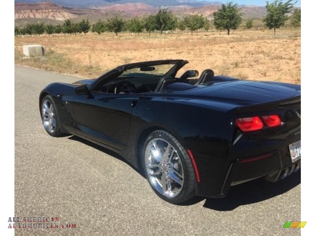 Black / Jet Black Chevrolet Corvette Stingray Convertible