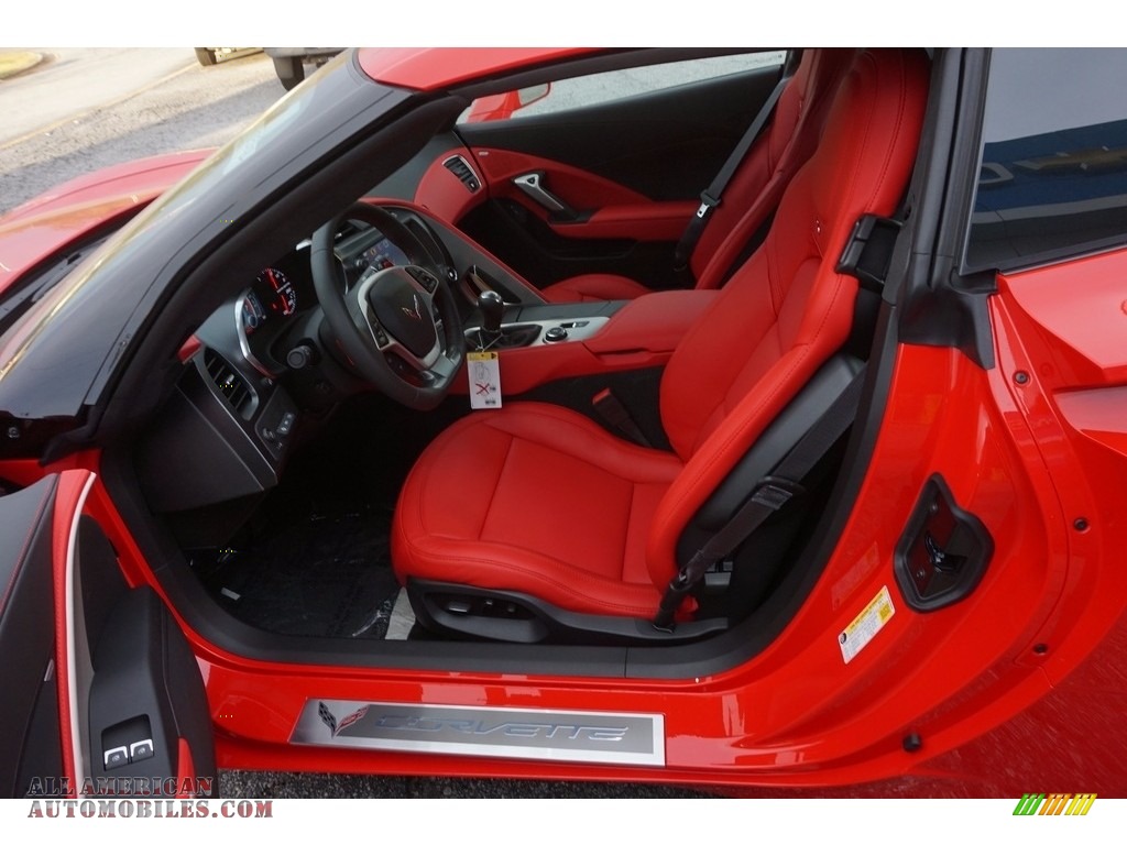 2017 Corvette Stingray Coupe - Torch Red / Adrenaline Red photo #9