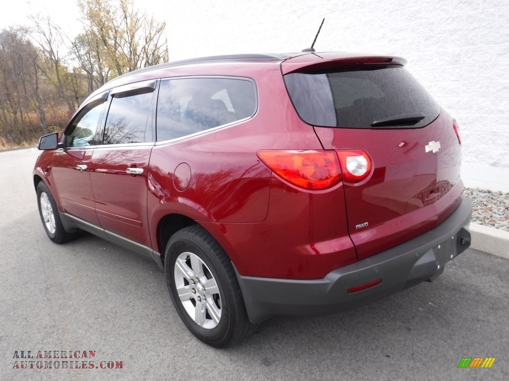 2011 Chevrolet Traverse LT AWD in Red Jewel Metallic photo #11 - 116051