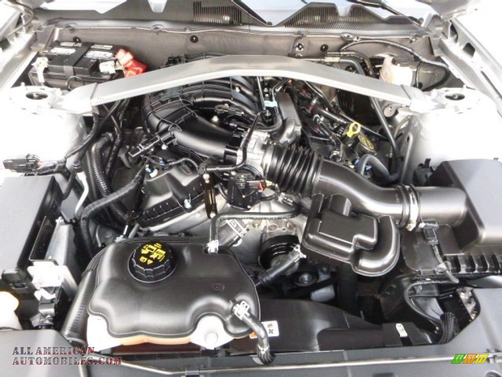 2014 Mustang V6 Premium Convertible - Ingot Silver / Charcoal Black photo #17
