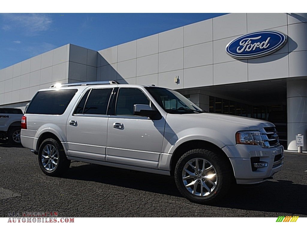 White Platinum / Dune Ford Expedition EL Limited 4x4