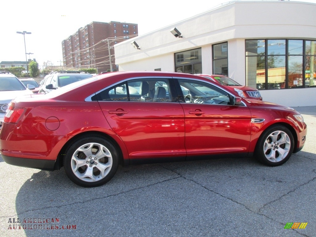 2011 Taurus SEL AWD - Red Candy / Charcoal Black photo #7