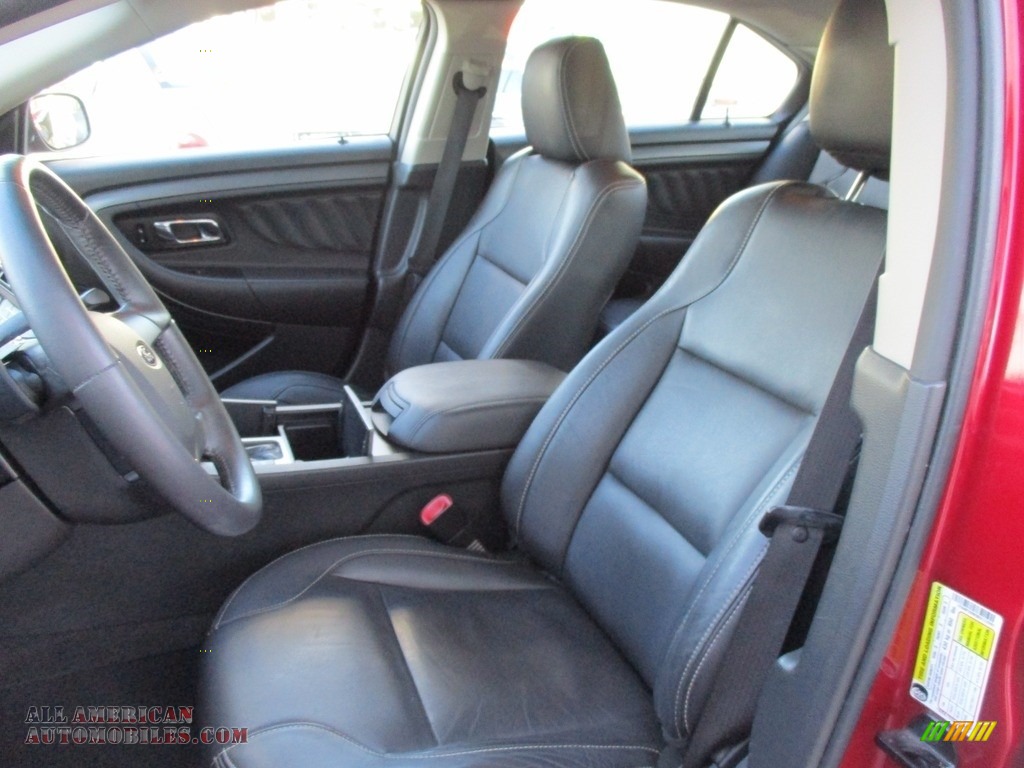 2011 Taurus SEL AWD - Red Candy / Charcoal Black photo #10
